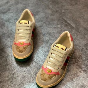 Gucci brown Gg 38 casual sneakers